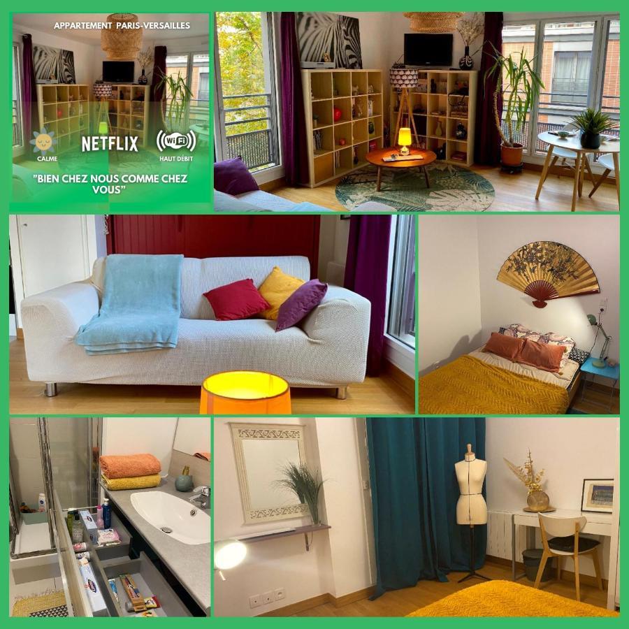 Ferienwohnung Paris-Versailles-Cosy-Calme-Wifi Exterior foto